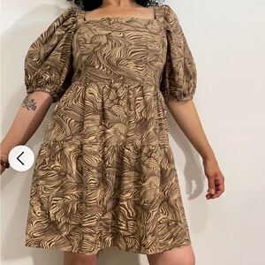 House of Harlow linen dress M